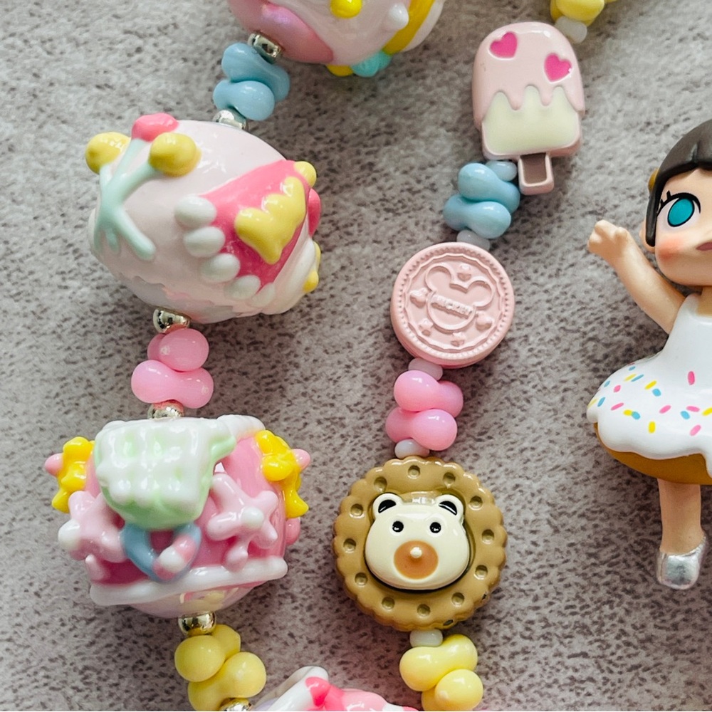 Colorful Kids Charm Bracelet Set - Picture 2 of 7